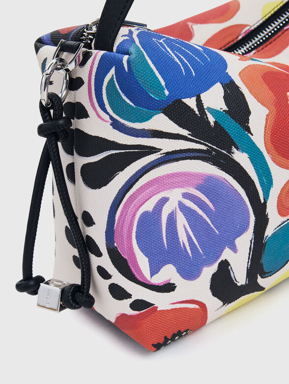 BERGAMO bag with floral motifs - 4