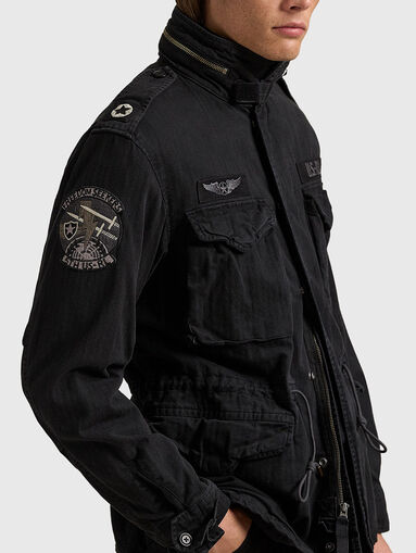 Black transitional jacket - 4