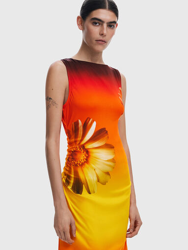 Floral print dress - 2