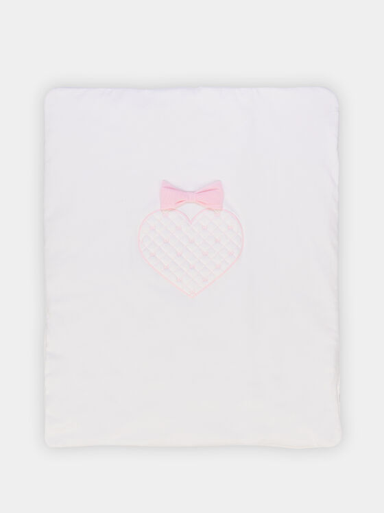 Pink cotton blanket - 1