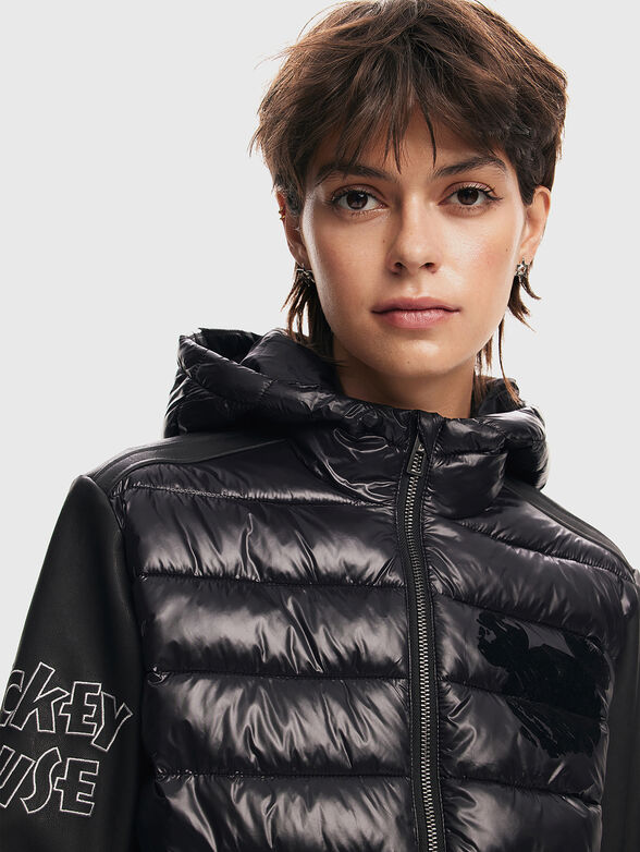MICKEY MOUSE jacket with different textures - 4