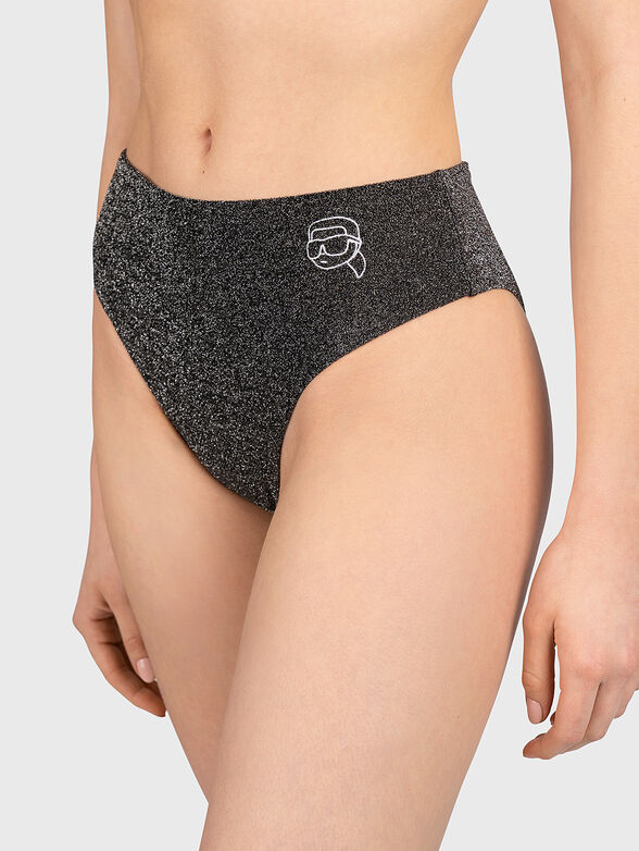 IKONIK 2.0 bikini bottom with lurex threads - 1