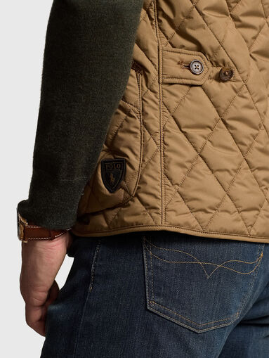 Quilted vest - 4