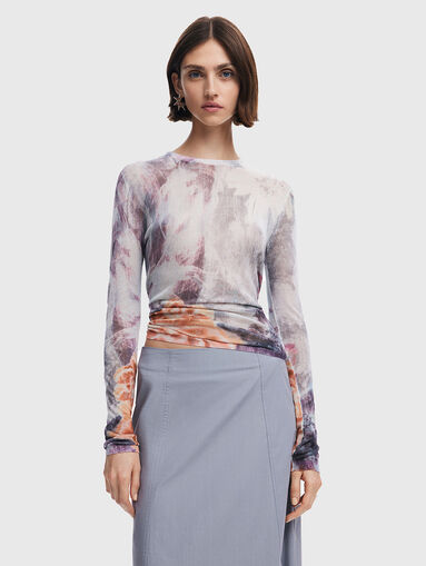 Midi skirt with adjustable hem  - 4