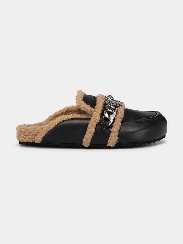 ODESSA slippers with decorative chain - 1