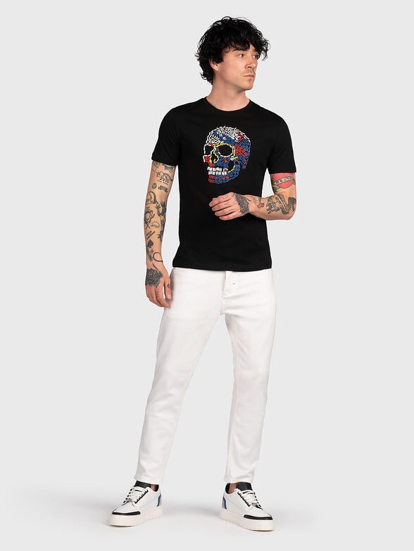 Cotton t-shirt with print - 2
