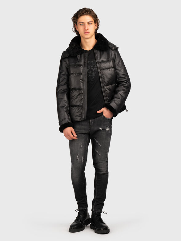 Jacket with removable hood - 2