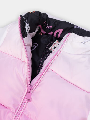 Padded jacket with gradiant effect - 4