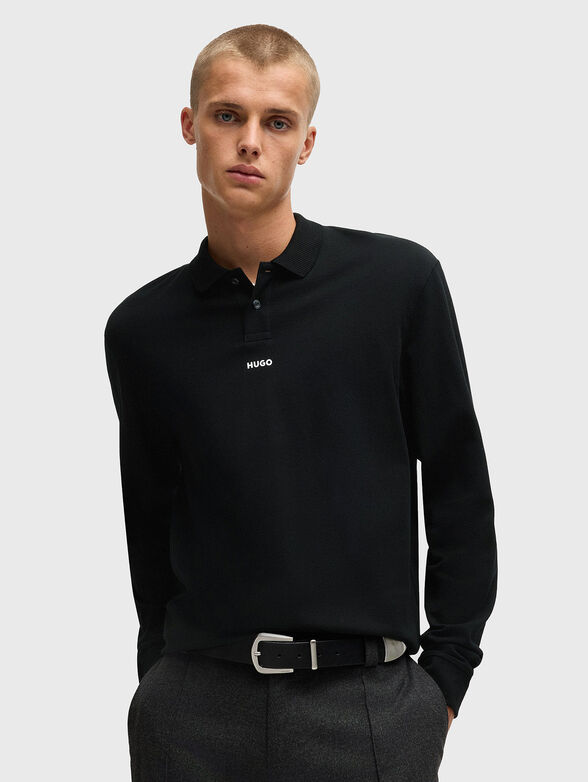 DERRYO long sleeve polo shirt - 1