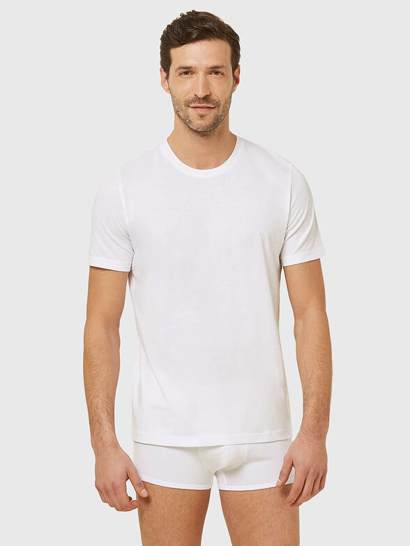 SUPIMA LUXURY cotton T-shirt in black - 1