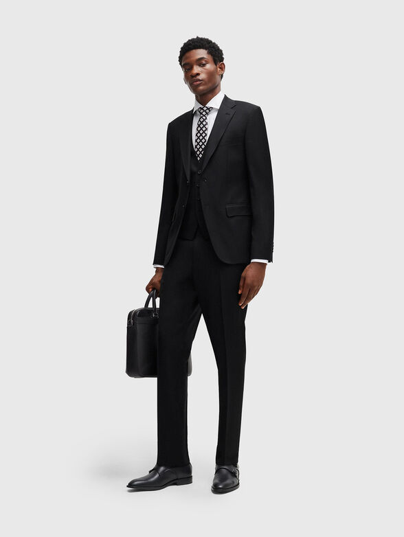 H-GENIUS wool slim trousers - 4