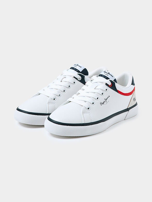 KENTON CLASS white sports shoes - 1