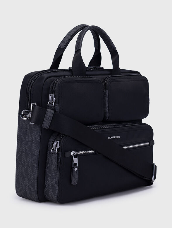 Laptop bag with pockets and long handle - 4