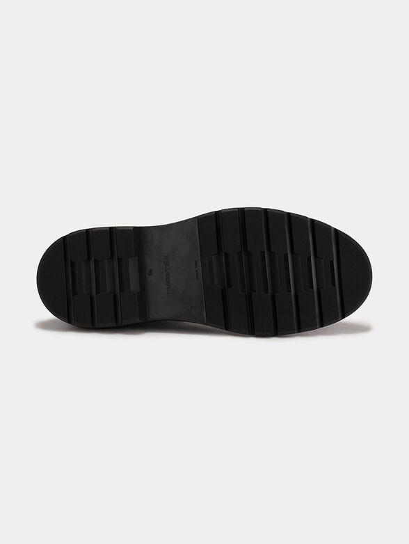 OUTLAND ankle boots with logo print - 5