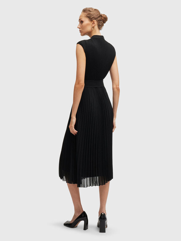 Black midi dress - 1