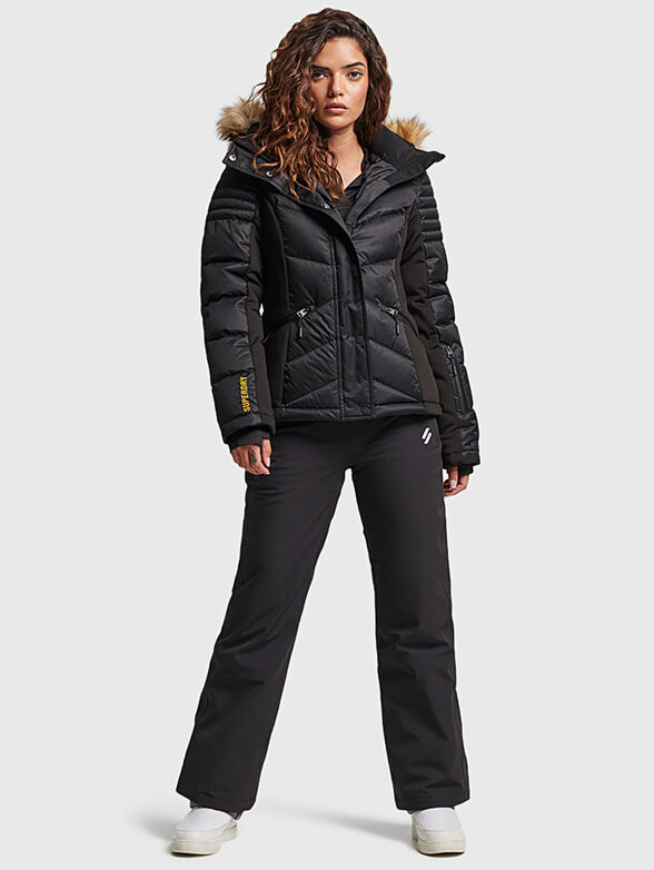 SNOW LUXE padded jacket with hood  - 2