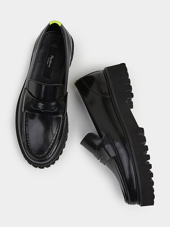 TRUCKER leather loafers - 6