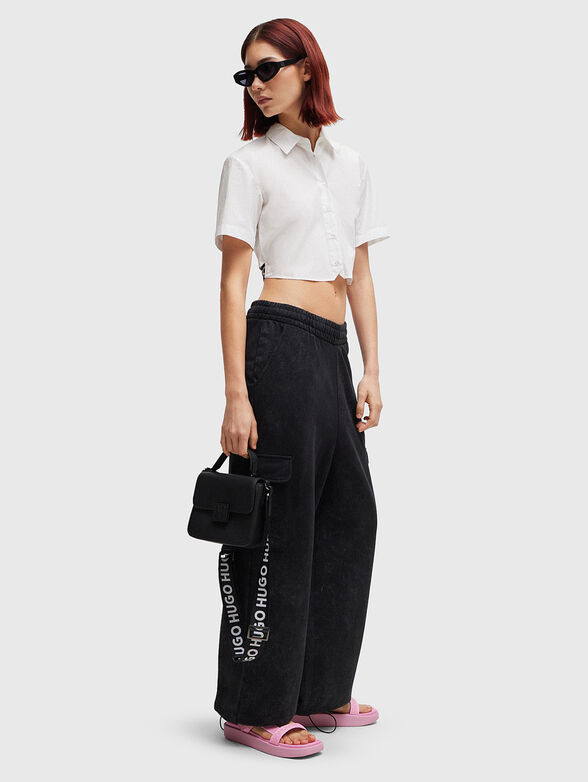ENOVIA cropped shirt - 1