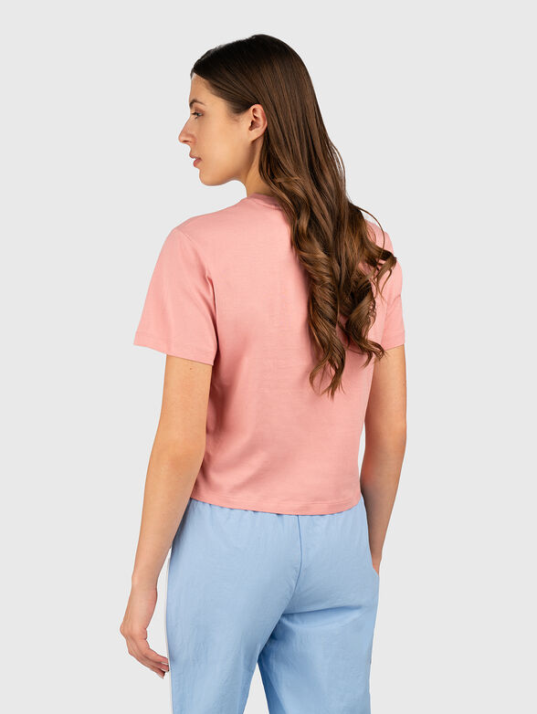 Cotton T-shirt with logo print - 2