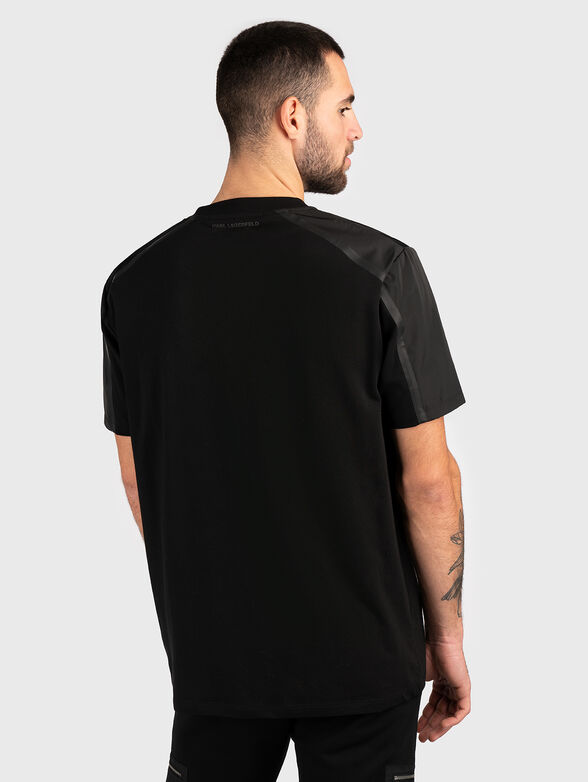 Black details T-shirt  - 1