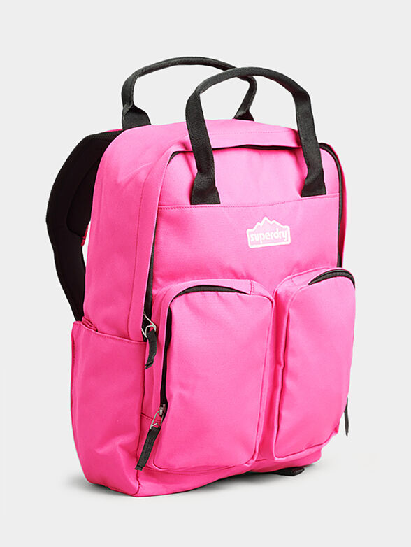 VINTAGE TOP HANDLE backpack with logo - 3