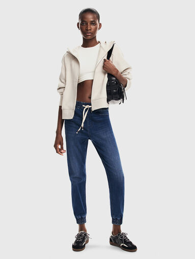 ABIGAIL jeans with elastic waist  - 5