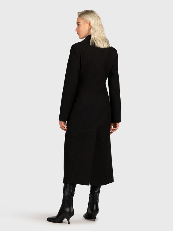 Wool blend long coat  - 2