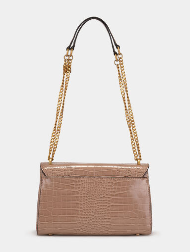 KATEY crossbody bag with croco texture - 3