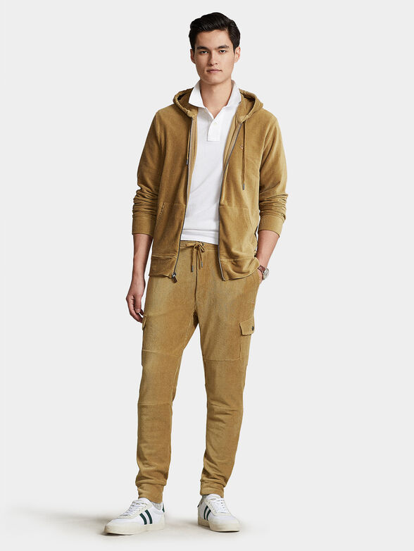 Sweatshirt with zip and hood - 4