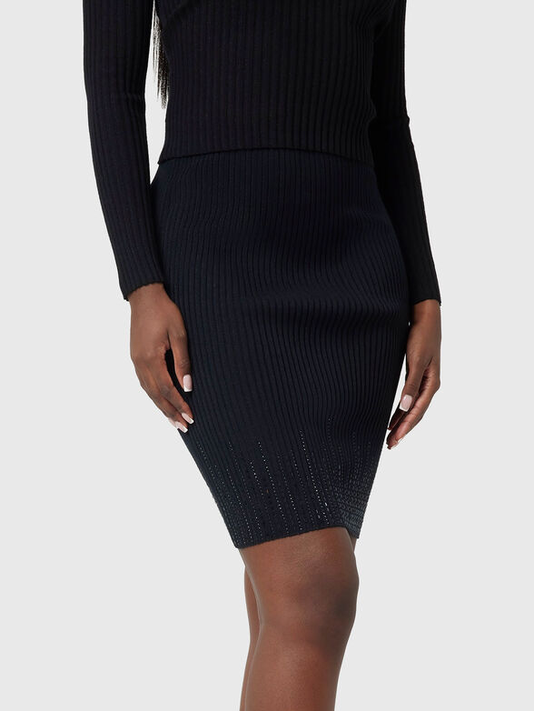 ALICE skirt with appliqued crystals - 0