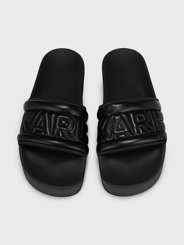 KONDO MAXI black sandals - 6