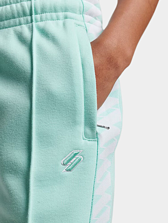 CODE sports pants with contrasting edging - 4