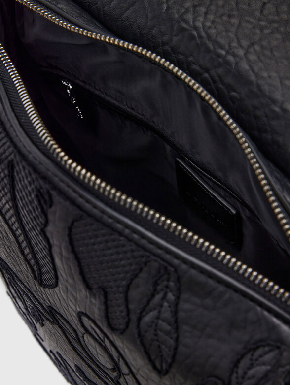 Backpack with floral embroidery - 4