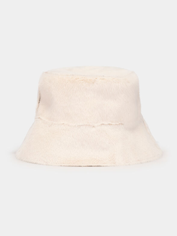 Reversible faux fur bucket hat - 2