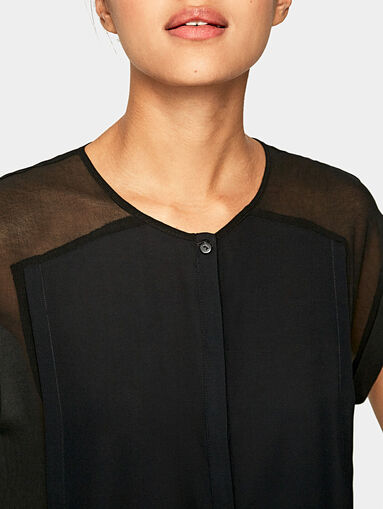 ERIN Top with sheer details - 3