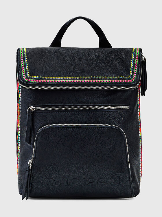 RAVEN black backpack - 1