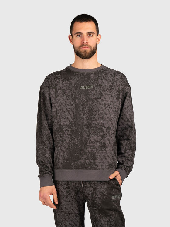 Sweatshirt with 4G logo print - 1