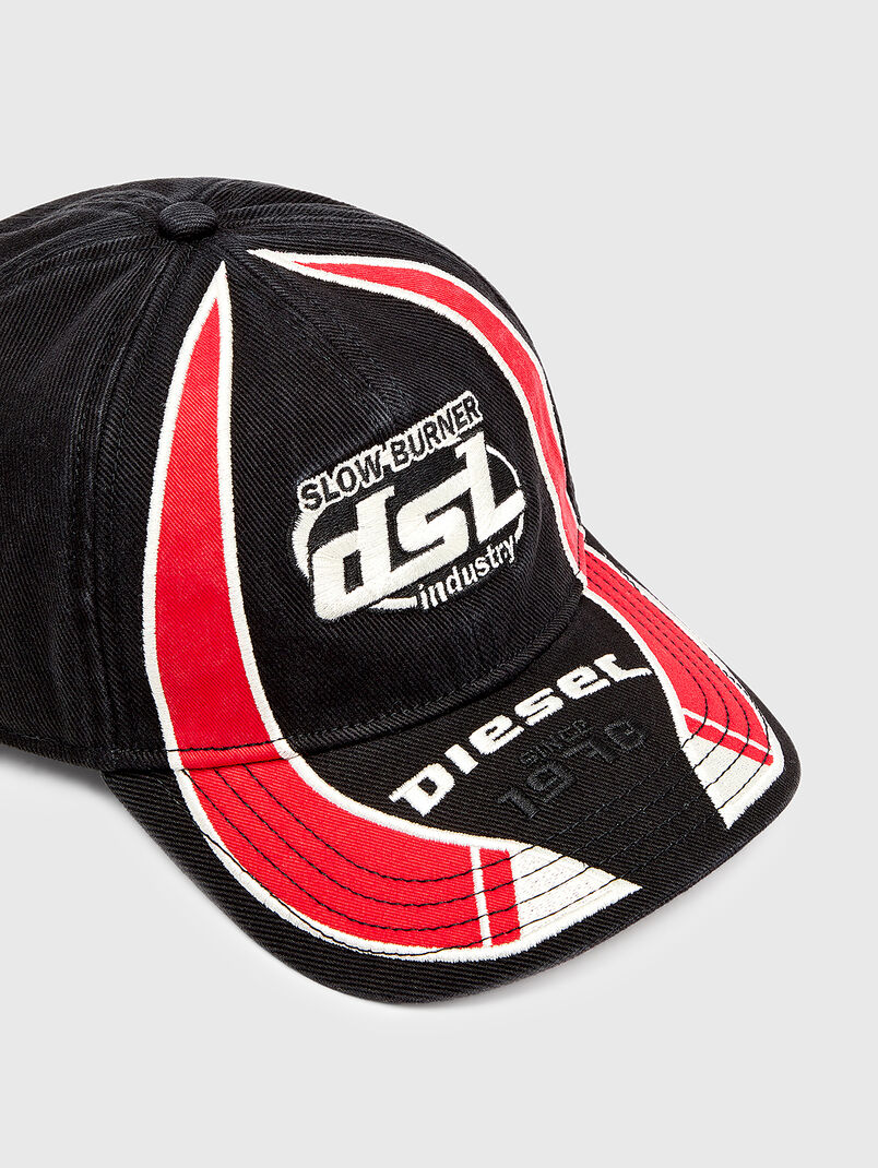C-ARSON cap with logo embroidery - 3