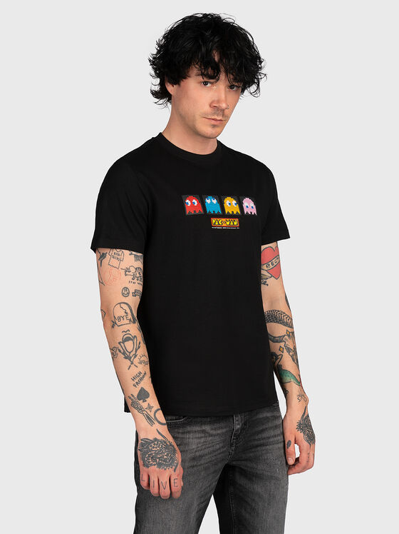 T-shirt  με πολύχρωμη στάμπα - 1
