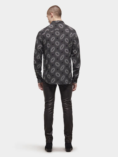 Shirt with monogram print - 3