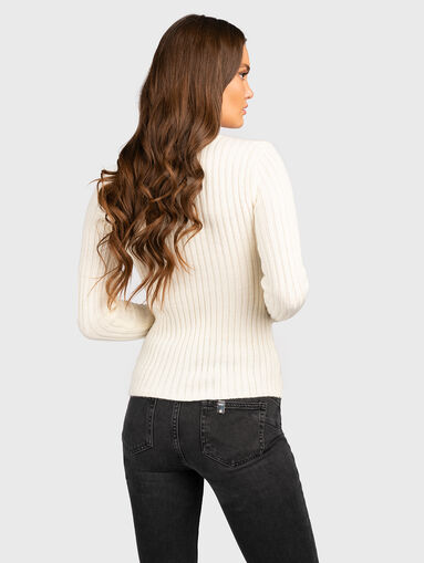 Ripped wool blend sweater  - 3