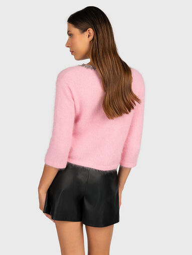 Black sweater with detail - 3