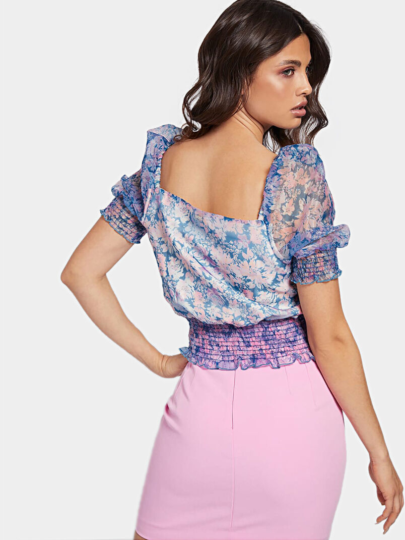 HALIMA Animal printed blouse - 3