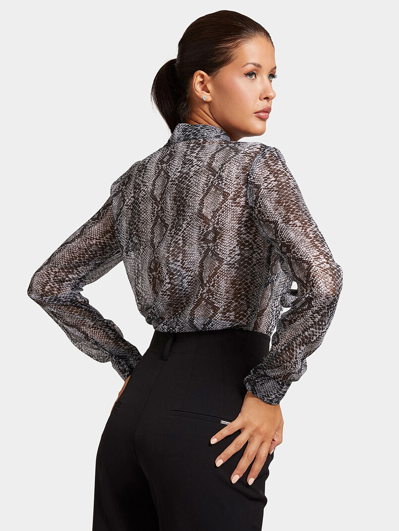 CLOUIS shirt with animal print - 3