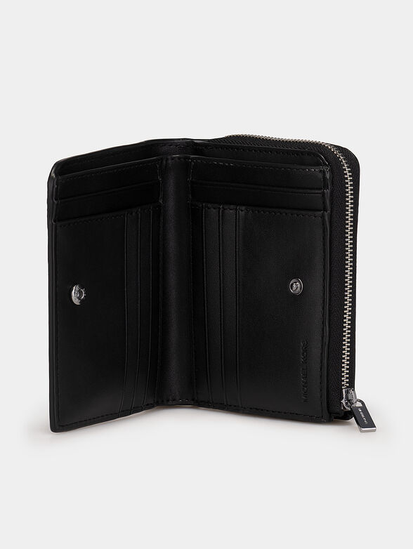 Wallet with monogram logo print - 3