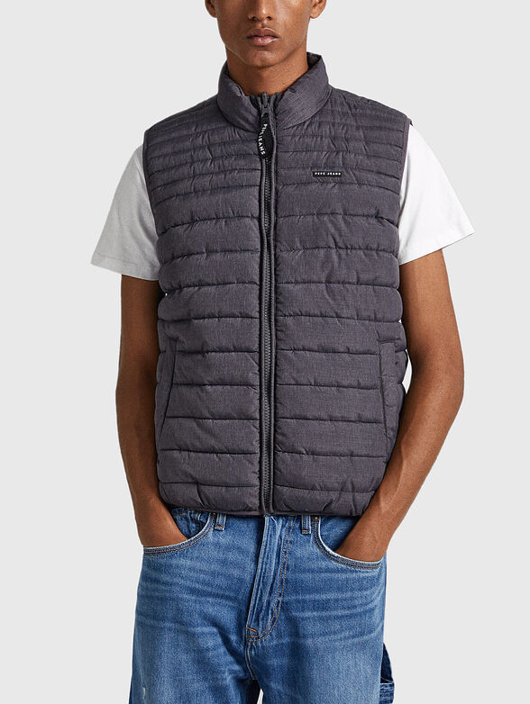 Reversible padded gilet - 1