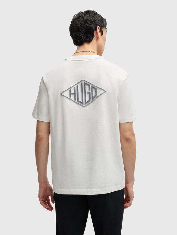 DARUNU T-shirt with accented back - 3
