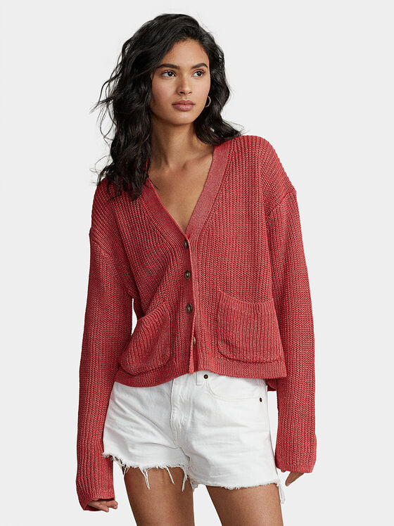 Cardigan with buttons - 1