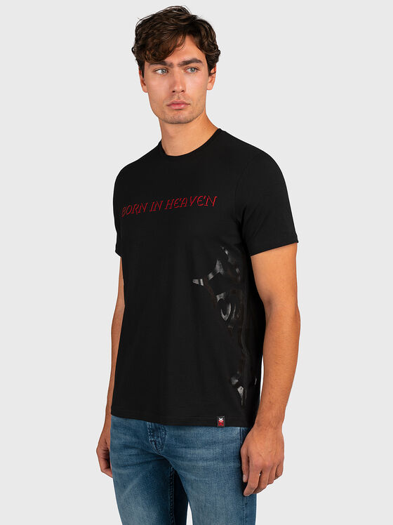 GMTS 100 black T-shirt print - 1