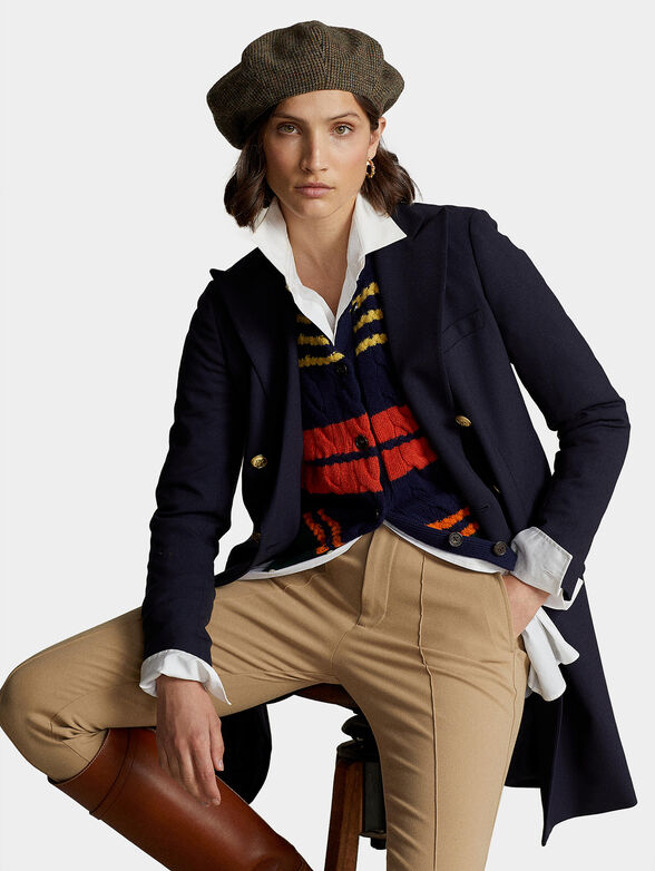 Wool cardigan with buttons - 3